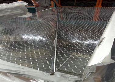China Placa de alumínio do passo do diamante do anti deslizamento fornecedor